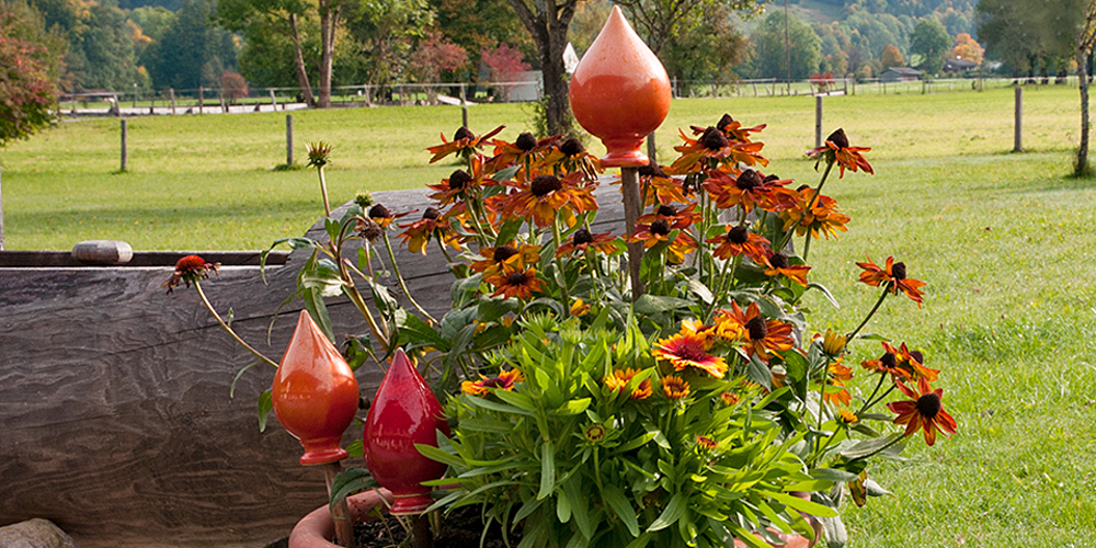 Ferienwohnungen Gloggner Hof in Rottach-Egern am Tegernsee - Garten und Liegewiese